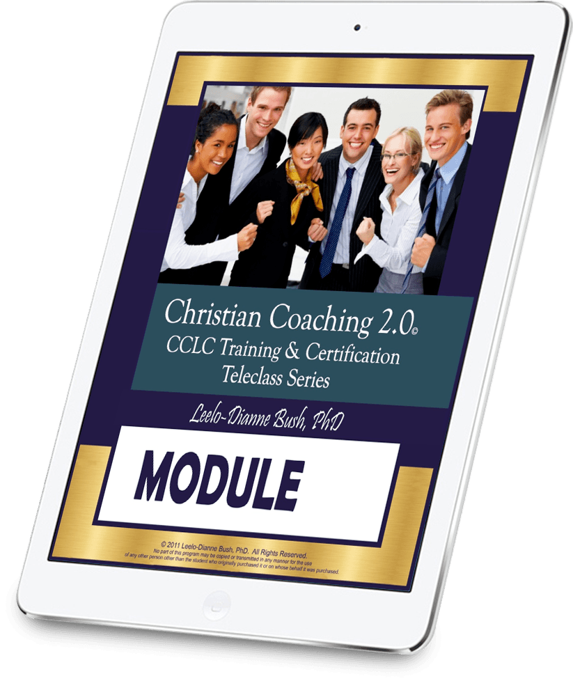 Study your Christian Life Coach Module on iPad or tablet