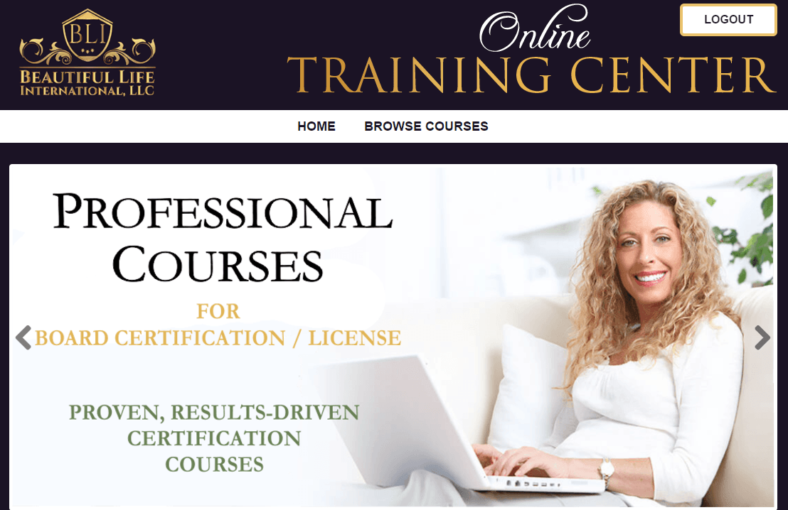 Our Exclusive Online Training Center