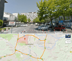 Sample google map street level image